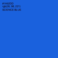 #1A62DD - Science Blue Color Image