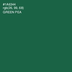 #1A6344 - Green Pea Color Image