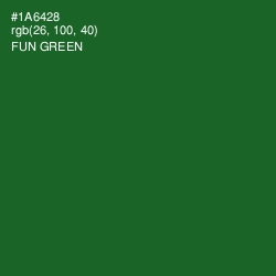 #1A6428 - Fun Green Color Image