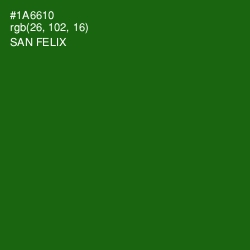 #1A6610 - San Felix Color Image