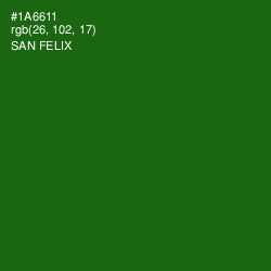 #1A6611 - San Felix Color Image