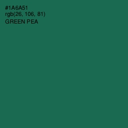 #1A6A51 - Green Pea Color Image