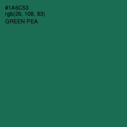 #1A6C53 - Green Pea Color Image