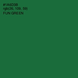 #1A6D3B - Fun Green Color Image