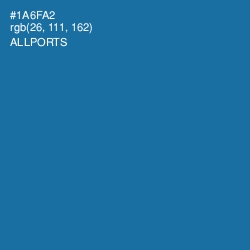 #1A6FA2 - Allports Color Image