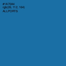 #1A70A4 - Allports Color Image