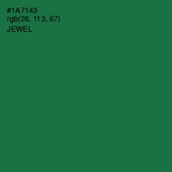 #1A7143 - Jewel Color Image