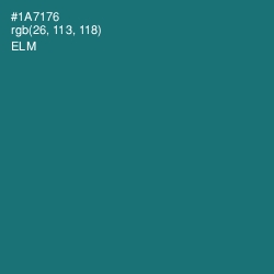 #1A7176 - Elm Color Image