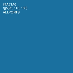 #1A71A0 - Allports Color Image