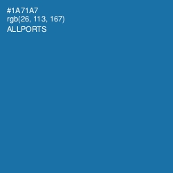 #1A71A7 - Allports Color Image