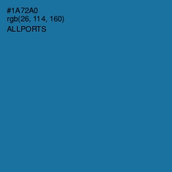 #1A72A0 - Allports Color Image