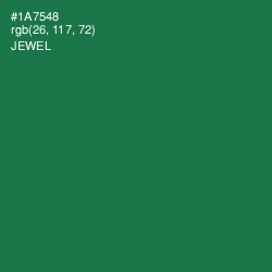 #1A7548 - Jewel Color Image