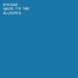 #1A76A8 - Allports Color Image