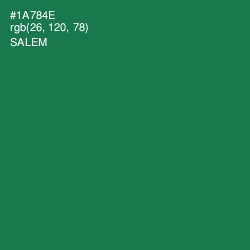 #1A784E - Salem Color Image