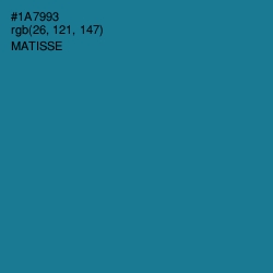 #1A7993 - Matisse Color Image