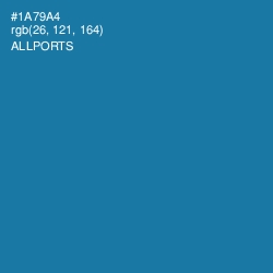 #1A79A4 - Allports Color Image