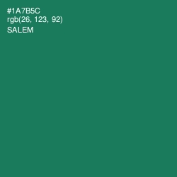 #1A7B5C - Salem Color Image