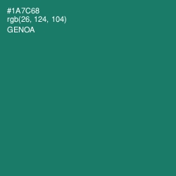 #1A7C68 - Genoa Color Image