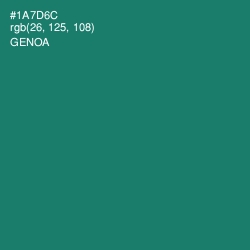 #1A7D6C - Genoa Color Image