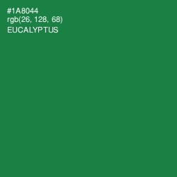#1A8044 - Eucalyptus Color Image