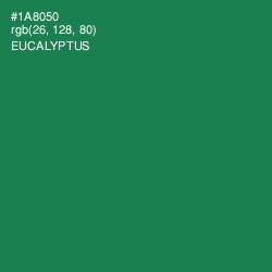 #1A8050 - Eucalyptus Color Image