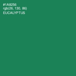 #1A8256 - Eucalyptus Color Image