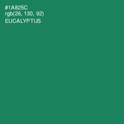 #1A825C - Eucalyptus Color Image