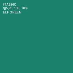 #1A826C - Elf Green Color Image