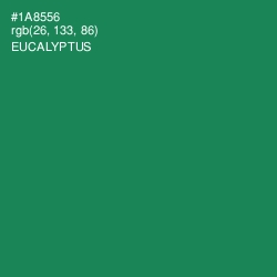 #1A8556 - Eucalyptus Color Image