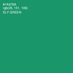 #1A976A - Elf Green Color Image