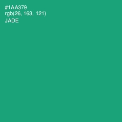 #1AA379 - Jade Color Image