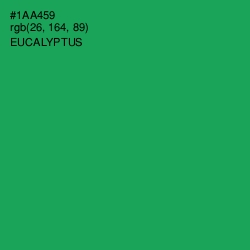 #1AA459 - Eucalyptus Color Image