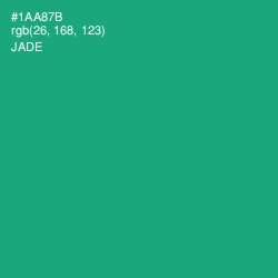 #1AA87B - Jade Color Image