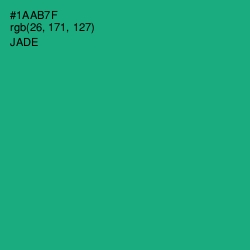 #1AAB7F - Jade Color Image