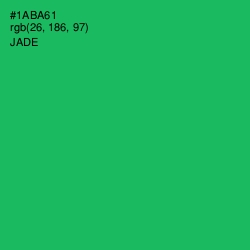 #1ABA61 - Jade Color Image