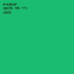 #1ABD6F - Jade Color Image
