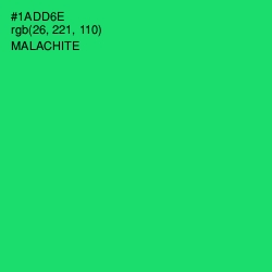 #1ADD6E - Malachite Color Image