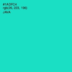 #1ADFC4 - Java Color Image