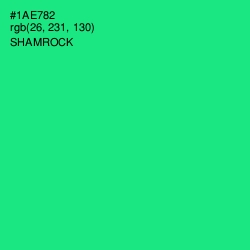 #1AE782 - Shamrock Color Image