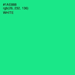 #1AE888 - Shamrock Color Image