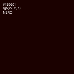 #1B0201 - Nero Color Image