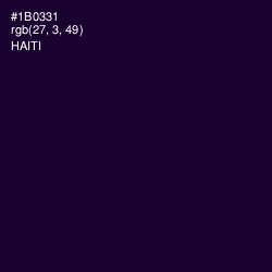 #1B0331 - Haiti Color Image