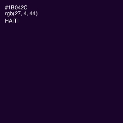 #1B042C - Haiti Color Image