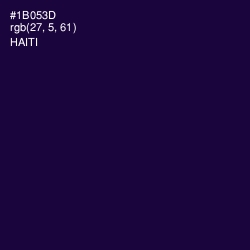#1B053D - Haiti Color Image