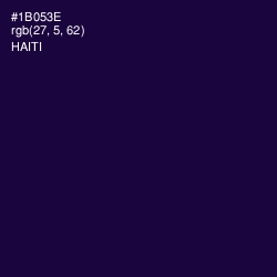 #1B053E - Haiti Color Image