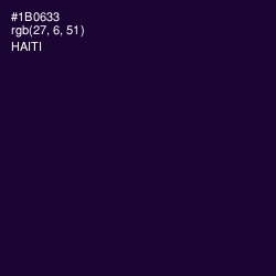 #1B0633 - Haiti Color Image