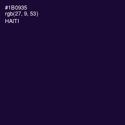 #1B0935 - Haiti Color Image