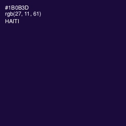 #1B0B3D - Haiti Color Image