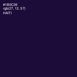 #1B0C39 - Haiti Color Image