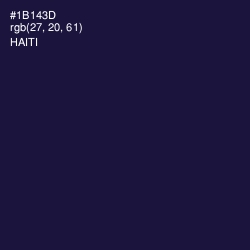 #1B143D - Haiti Color Image